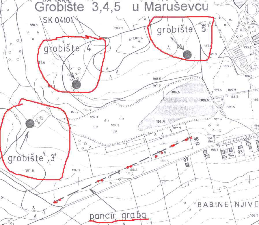 Marusevec_grobiste Jezero Pongracevo imanje