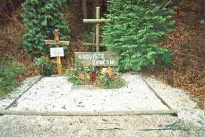 SAMO NA LOKACIJI ŽANČANI KOD SLOVENJ GRADECA PREKO 1.500 STRELJANIH A NA LOKACIJI GORNJI DOLIE 8.000 POGUBLJENIH PRETEŽNO HRVATSKIH CIVILA