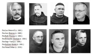 SIETE FRAILES ARTERAMENTE ASESINADOS EN MOSTAR (en el río Neretva flotaban los cuerpos muertos de los franciscanos)