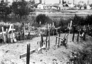 EN EL CAMPO YUGOSLAVO DE KNIĆANIN (RUDOLFSGNAD) ALREDEDOR DE 13.000 MUJERES, NIÑOS Y ANCIANOS FUERON ASESINADOS O MURIERON (De los cuales hasta ahora 7.767 casos de asesinatos están documentados)