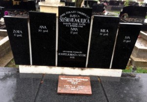 EN KULJIĆA BRIG CERCA DE ŠIROKI BRIJEG ASESINADOS CINCO JÓVENES INOCENTES DE LA FAMILIA SLIŠKOVIĆ-KULJIĆ (los asesinaron los partisanos, los autores nombrados)